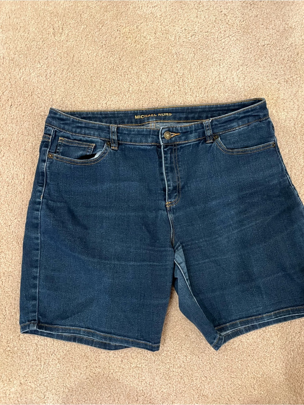 Michael Kors Denim Blue Jean Bermuda Shorts ❤️